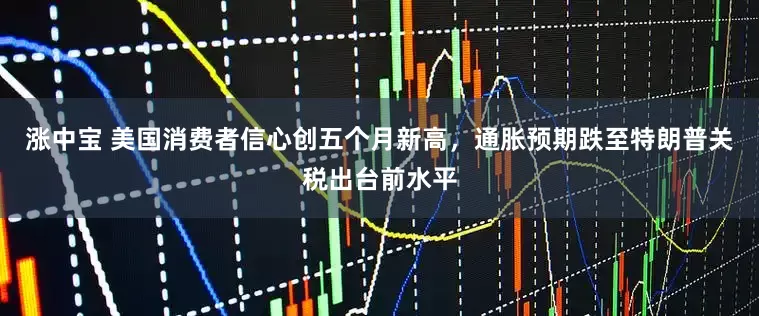 涨中宝 美国消费者信心创五个月新高，通胀预期跌至特朗普关税出台前水平