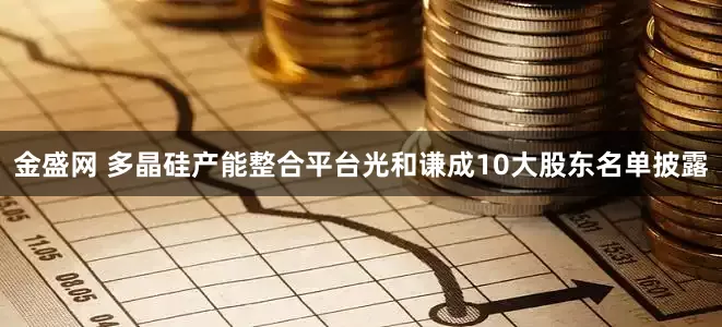 金盛网 多晶硅产能整合平台光和谦成10大股东名单披露