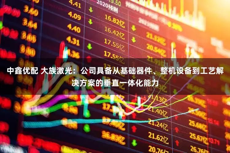 中鑫优配 大族激光：公司具备从基础器件、整机设备到工艺解决方案的垂直一体化能力
